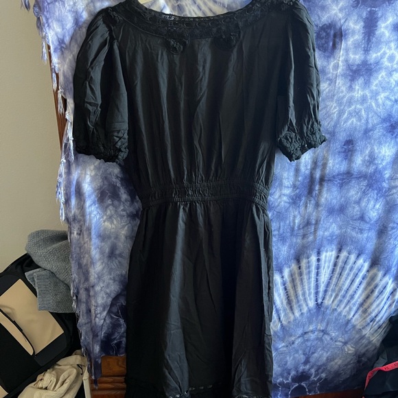 LoveShackFancy Wendy Black Dress New With Tags - Picture 7 of 9